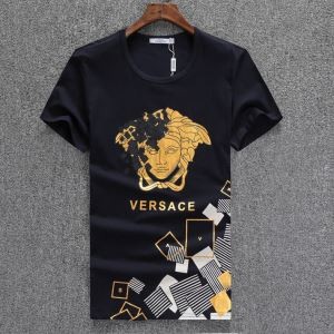 半袖Tシャツ ヴェルサーチ VERSACE   2018春夏新作 【人気ブログ掲載】  3色可選