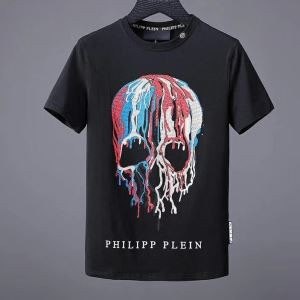 オリジナル 2018春夏新作 セール中 半袖Tシャツ フィリッププレイン PHILIPP PLEIN 2色可選    超目玉