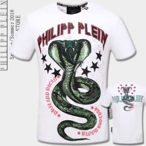 ファション性の高い 半袖Tシャツ 2018春夏新作 フィリッププレイン PHILIPP PLEIN 2色可選