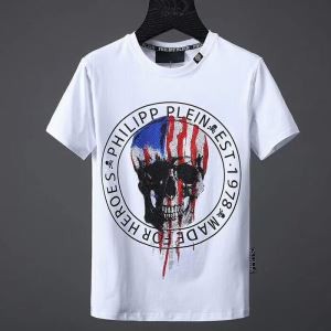 売れ筋！半袖Tシャツ 2018春夏新作 おすすめ/オススメ  フィリッププレイン PHILIPP PLEIN 2色可選