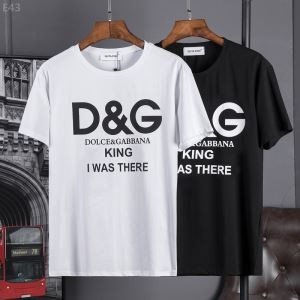 2018春夏新作 スタイリッシュな印象 半袖Tシャツ ドルチェ＆ガッバーナ Dolce&Gabbana 2色可選 お洒落に魅せる