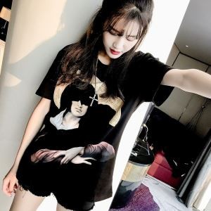 肌に馴染みやすい 2018春夏新作 ジバンシー GIVENCHY 半袖Tシャツ 超人気美品◆