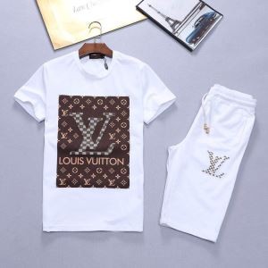 2018春夏新作 海外セレブ定番愛用 上下セット ルイ ヴィトン LOUIS VUITTON 2色可選 着心地満点