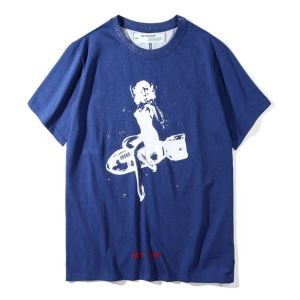 人気定番オフホワイトスーパーコピーストリートスタイル男女兼用半袖ｔシャツ