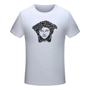 かっこいいヴェルサーチＴシャツコピー刺繍ロゴクルーネック半袖ｔシャツ