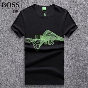 HUGO BOSS ヒューゴボス 偽物 Ｔシャツ 男性服 クルーネック オリジナル 夏服 メンズ コーデ 丸首 デザイン 3色展開