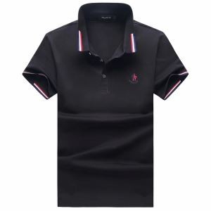 注目美品モングレール偽物メンズファションMONCLERロゴ半袖ポロシャツ