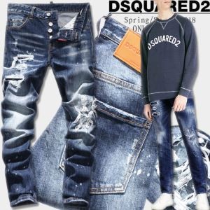 注目を集める 2018新作 ディースクエアード DSQUARED2 デニデニムパンツ メンズ 大人気ブランド