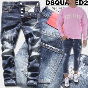 ファッション通販 2018新作 ディースクエアード DSQUARED2 デニデニムパンツ メンズ 視線を集めて