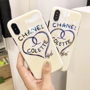 ★ins同款★シャネルコピーCHANEL iphoneX 用ケース 人気 軽薄 ソフトカバー 高級感 薄型　綺麗 COLETTE 最新