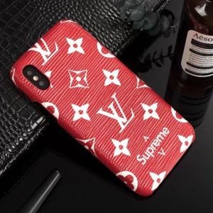 潮！SUPREME ×Louis Vuittons iphone ケース 綺麗 ルイ ヴィトン コピーHigh Street Fashion  18新款到着