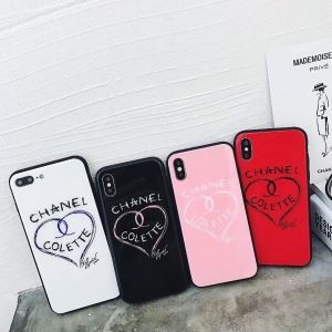 即納！可愛い ハート シャネル iphone ケース 新作 レディース CHANEL　偽物 人気 モデル 入荷 安い