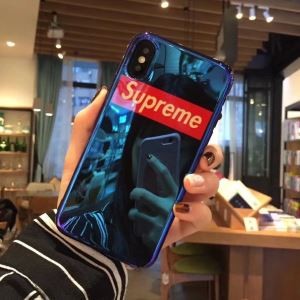 SUPREME  iphoneX ケース ガラス面  保護 ...