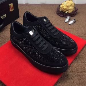 今年人気度高めの新作 PHILIPP PLEIN スニーカー 偽物  Sneakers A17S0707 贅沢 豪華 ファション シューズ