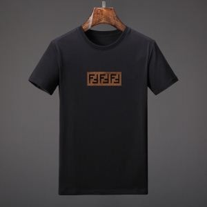 【18ss新品注目】FENDI Ｔシャツ コピー ファション カジュアル シンプル フェンディロゴ 透け感良さ 夏着