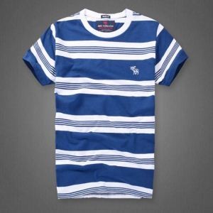 2018夏季Abercrombie & Fitch 新品 Ｔシャツ アバクロ コピー ボーダー 柄 吸汗速乾　リラックス ファション 夏着　