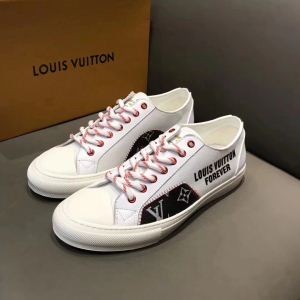 今年大流行ルイヴィトンスニーカーメンズLouis Vuittonコピー2018モデル入荷レースアップシューズカジュアルレザー靴