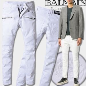 超人気大特価 バルマン最安値保証 BALMAIN ジーンズ2018年春夏のトレンド