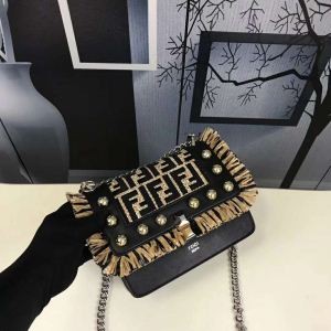   FENDI  FF LOGO EMBOSSED    