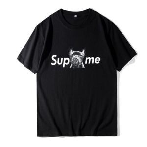 通勤通学シュプリームｔシャツコピーSUPREME半袖トップスクルーネック夏カジュアルブラック、ホワイト