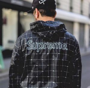 2018激安セール最高峰 シュプリーム SUPREME ジャケット パーカ セーター コート18SS LACOSTE Reflective Grid Nylon Anorak 4色可選 人気商品新色登場！