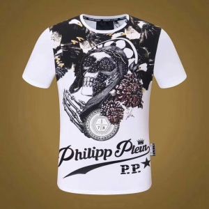 Ｔシャツ　新品買い付け　フィリッププレイン PHILIPP PLEIN  上質な素材採用　上品な印象　2色可選