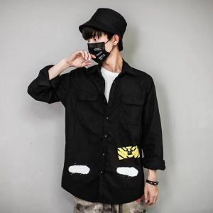 2色可選　大人の魅力を溢れる　Off-White オフホワイト  ジャケット パーカ セーター コート