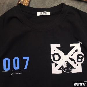 Off-White オフホワイト  2018激安セール最高峰  半袖Tシャツ  2色可選　VIP価格