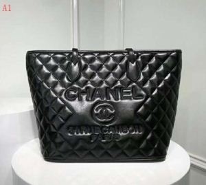 在庫を確保　CHANELスーパーコピーシャネル スーパー コピー バッグ　トート、ハンドバッグ　A4サイズブラック