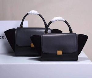 国内発 即納［CELINE］セリーヌ スモールフラップレザーバッグコピー174683MDB.38NO新着 [関送込] CELINE／スモール トラペーズ