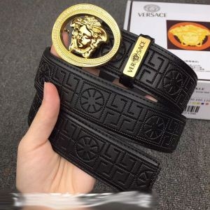 人気商品新色登場！ ヴェルサーチVERSACE 2018激安セール最高峰 ベルト2色可選 上品な印象