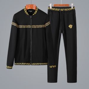 2018激安セール最高峰 ヴェルサーチVERSACE 2色可選  上下セット 人気商品新色登場！