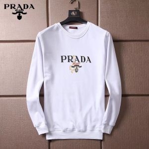 個性を引き立て プラダ PRADA  2色可先 2018年秋冬のトレンド 長袖Tシャツ 『個性』を表現出来る
