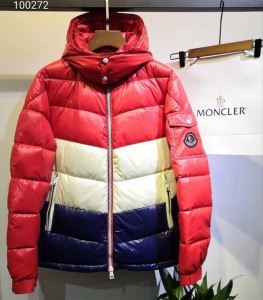 MONCLERモンクレール ダウンジャケット コピーKith X MonclerキスXモンクレールクラシックダウンジャケットレッドホワイトネイビー34025362