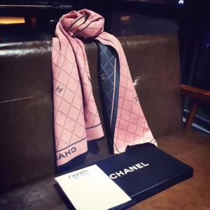 シャネル CHANEL 2色可選 バイカラー マフラー 今年トレンド なめらかな手触り シンプル シック