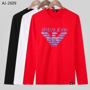 アルマーニ ARMANI Tシャツ 3色可選 2018秋冬新作 超カッコイイ 逸品 『個性』を表現出来る