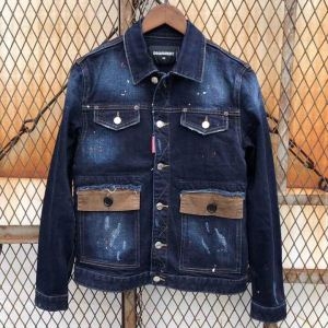 人気売れ筋商品 2018年度 ハーフコート  ディースクエアード DSQUARED2 デニムジャケット