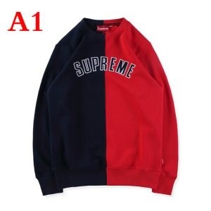 キュートさ満点  多色選択可  Supreme Split Crewneck Sweatshirt 注目を集めるプルオーバーパーカー 上品な印象