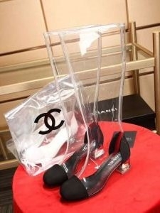 シャネル CHANEL ロングブーツ 2018最新コレクション 最先端ファション2色可選