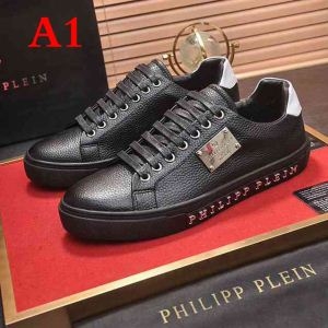 PHILIPP PLEIN スニーカー コピー 通販フィリッププレイン高級ブランドオシャレな新作メンズカーフレザースニーカー6色可選シューズ