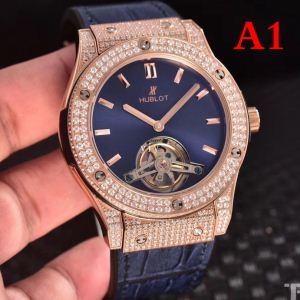 HUBLOTウブロ 時計 スーパーコピー高級腕時計ブランド機械式メンズウォッチ12色展開エレガントなダイヤモンドとカジュアルなカーフレザー