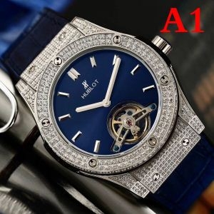 HUBLOTウブロ 時計 コピー抜群な存在感メンズ腕時計4カラー可選ダイヤモンドを使用したお洒落な男性用ウォッチ
