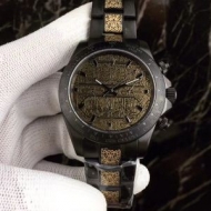 ROLEXロレックス 腕時計 コピー2018年秋冬新作ブラックゴールド男性用腕時計シンプルメンズウォッチプレゼントギフト
