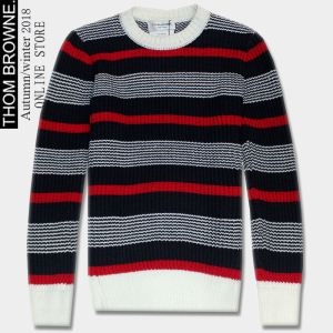 THOM BROWNE トムブラウン プルオーバー 2色可選...