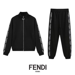 定番の魅力 上下セット人気爆発新品 フェンディ2018定番新作  FENDI2色可選 セレブ愛用?