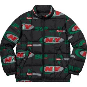 Supreme 18FW NY Reversible Puffy Jacket SUPREME シュプリーム 秋のお出かけに最適 2色可選 人気爆発新品