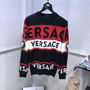 2019新着話題作 大人気アイテム ヴェルサーチ VERSACE プルオーバー 2色可選