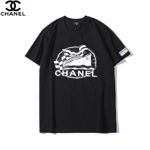 最新の春夏アイテム 好感度が高いアイテム CHANEL シャネル 半袖Tシャツ 3色可選