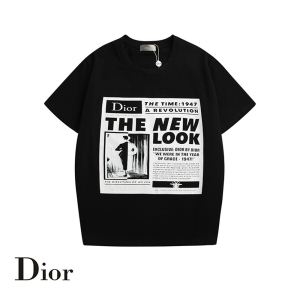 使い勝手のよさが魅力 雑誌も街も人気アイテム DIOR ディオール 半袖Tシャツ 3色可選