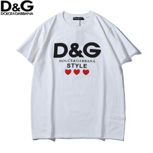 Dolce&Gabbana ドルチェ＆ガッバーナ 半袖Tシャツ 2色可選 元気な印象に カジュアルの定番